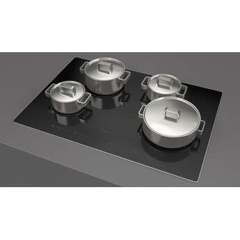 Fulgor Milano F4IT30S2 30 Inch 400 Series Induction Cooktop: Stainless Glossy Black — thumbnail 4