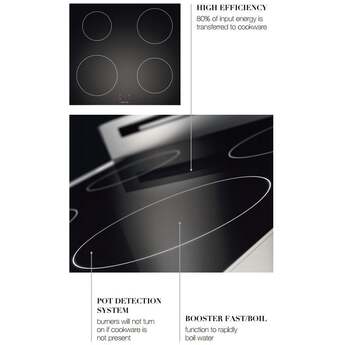 Fulgor Milano F6IRT304S1 600 Series 30 Inch Induction Sealed Burner Rangetop — thumbnail 6
