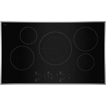 Jenn Air JIC4536KS 36" Induction, 5-Element, Pan Detection, Power Boost, Sensor Boil, Stainless Steel — thumbnail 3