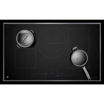 Jenn Air JICT736SS 36 Inch Flex Element Sensor Induction Cooktop: Black Black With Stainless Steel Trim — thumbnail 9