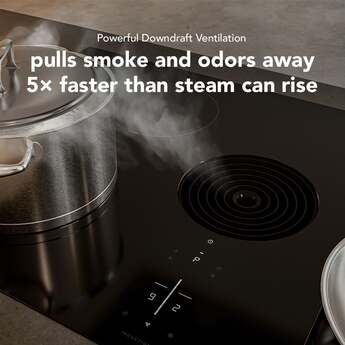 KitchenAid KCID930SBL 30 Inch Downdraft Induction Cooktop Black — thumbnail 15