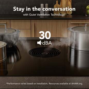 KitchenAid KCID930SBL 30 Inch Downdraft Induction Cooktop Black — thumbnail 4