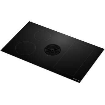 KitchenAid KCID936SBL 36 Inch Downdraft Induction Cooktop Black — thumbnail 12