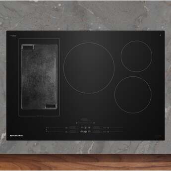 KitchenAid Induction Smart Cooktop with 5 Heating Zones, Even-Heat™ Zone, Temp Cook™ Technology & Smart Presets, WipeClean™ Coating, Voice Control, Backlit Touch Controls, Power Boost Function, Pan Size Detection, KitchenAid® App and Energy Star® Certified: Stainless Steel — thumbnail 16