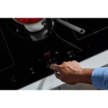 KitchenAid KCIT736SSS 36 Inch Induction Smart Cooktop Black — thumbnail 7