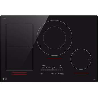 LG CBIH3017BE 30 Inch Induction Cooktop Black
