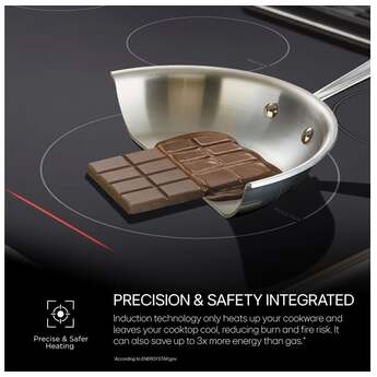 LG CBIH3613BE 36 Inch Induction Smart Cooktop Black — thumbnail 5