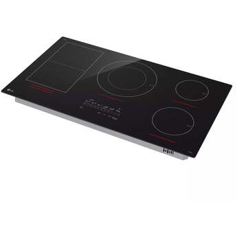 LG CBIH3617BE 36” Induction Cooktop: Black — thumbnail 4