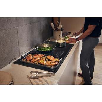 LG Studio CBIS3018BE 30 Inch Induction Cooktop, Dual Center Zone, Wifi, LCD Touch Screen Black — thumbnail 16