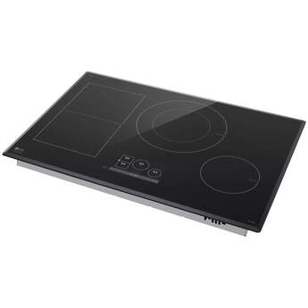 LG Studio CBIS3018BE 30 Inch Induction Cooktop, Dual Center Zone, Wifi, LCD Touch Screen Black — thumbnail 3