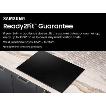 Samsung Induction Cooktop with 5 Induction Burners, Digital Touch Controls, Anti-Scratch Matte Glass Cooktop, 4.3kW Power Burner, Sync Burner, Wi-Fi, Hot Surface Indicator, Simmer Function, Safety Shutoff, ADA Compliant, and ENERGY STAR® Certified: Black, 36 Inch Width — thumbnail 8