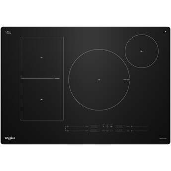 Whirlpool WCIT7530SB 30" Intelligent Induction Cooktop Black — thumbnail 16