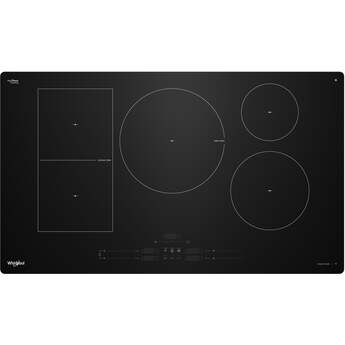 Whirlpool WCIT7536SB 36 Inch Flex Element Sensor Induction: Black