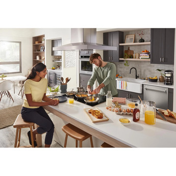Kitchen Aid KVIB606DSS 36 Inch Island Mount Ducted Hood — thumbnail 9