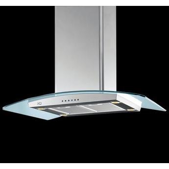 XO XOMI36G XOMI Series 36 Inch Island Mount Convertible Hood — thumbnail 2