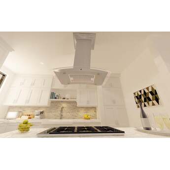 Z Line ZLINE 8GL14IS36 36 Inch Island Mount Ducted Hood — thumbnail 16