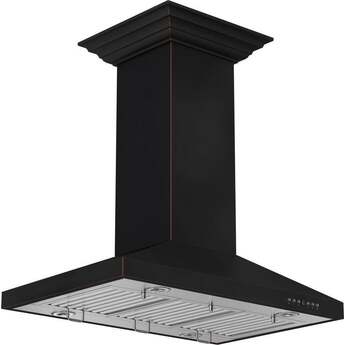 Z Line ZLINE 8KL3IB36 Designer Series 36 Inch Island Mount Ducted Hood — thumbnail 11