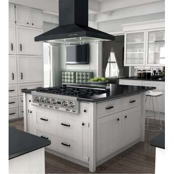 Z Line ZLINE 8KL3IB36 Designer Series 36 Inch Island Mount Ducted Hood — thumbnail 13