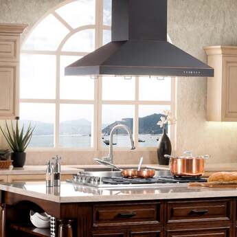 Z Line ZLINE 8KL3IB36 Designer Series 36 Inch Island Mount Ducted Hood — thumbnail 24