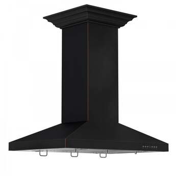 Z Line ZLINE 8KL3IB36 Designer Series 36 Inch Island Mount Ducted Hood — thumbnail 5