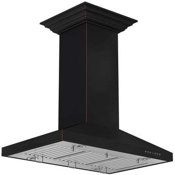 Z Line ZLINE 8KL3IB36 Designer Series 36 Inch Island Mount Ducted Hood — thumbnail 6
