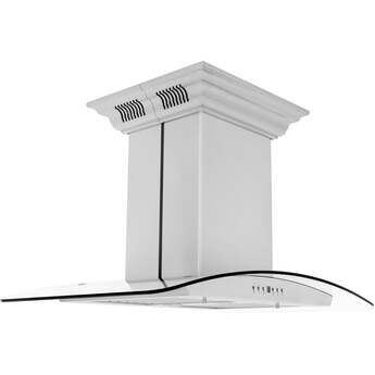 Z Line ZLINE GL5ICRNBT36 36 Inch Island Mount Ducted Hood — thumbnail 6