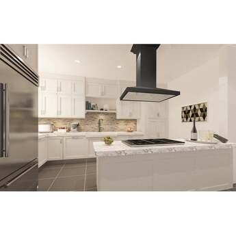 Z Line ZLINE KBICC30 Designer Series 30 Inch Island Mount Ducted Hood — thumbnail 2