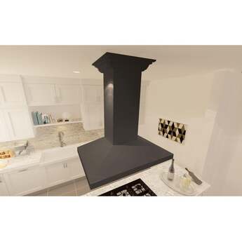 Z Line ZLINE KBICC30 Designer Series 30 Inch Island Mount Ducted Hood — thumbnail 3
