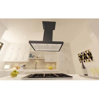 Z Line ZLINE KBICC30 Designer Series 30 Inch Island Mount Ducted Hood — thumbnail 6