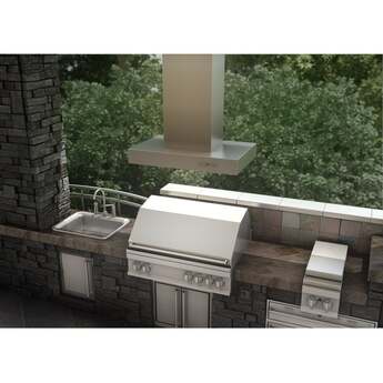 Z Line ZLINE KECOMIRD36 36 Inch Island Mount Ducted Hood — thumbnail 10