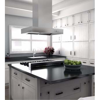 Z Line ZLINE KECOMIRD36 36 Inch Island Mount Ducted Hood — thumbnail 12