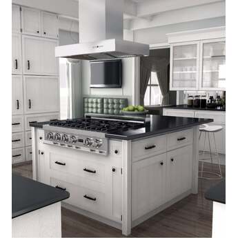 Z Line ZLINE KECOMIRD36 36 Inch Island Mount Ducted Hood — thumbnail 6