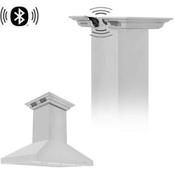 Z Line ZLINE KL3ICRNBT48 48 Inch Island Mount Ducted Hood