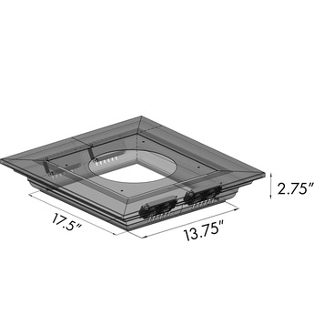 Z Line ZLINE KL3ICRNBT48 48 Inch Island Mount Ducted Hood — thumbnail 9