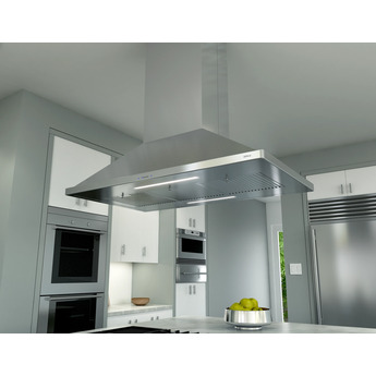 Zephyr ZSLE42BS Essentials Europa Series 42 Inch Island Mount Ducted Hood — thumbnail 7
