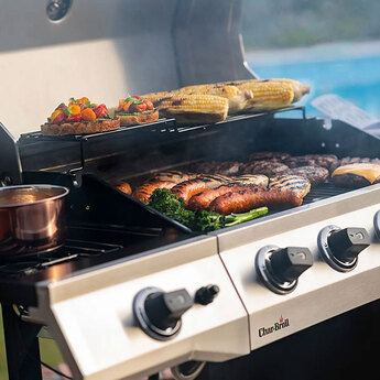 Performance Series™ 4 Burner Gas Grill with Side Burner — thumbnail 5