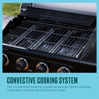Performance Series™ 4-Burner Gas Grill - Black — thumbnail 4