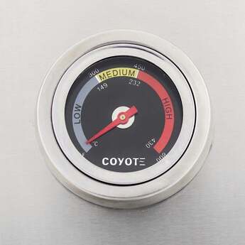 Coyote S-Series 28" Stainless Steel Built-In Liquid Propane Grill — thumbnail 8