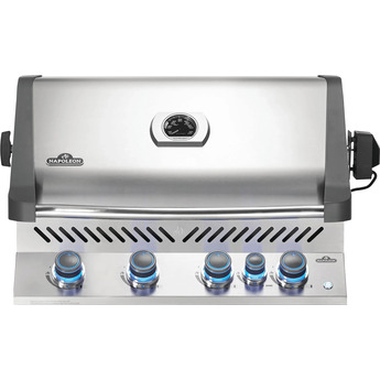 Napoleon 500 32" Stainless Steel Built-In Liquid Propane Grill with Infrared Rear Burner