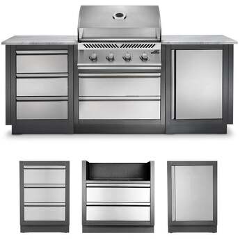 Napoleon Oasis 100 Bundle, Built-in 500 Series 32: Stainless Steel, Liquid Propane — thumbnail 2
