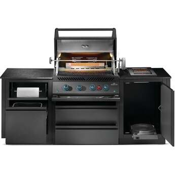 Napoleon Oasis Outdoor Kitchen With Built-In 700 Series 32 Inch Grill And Soft Close Doors: Liquid Propane — thumbnail 4