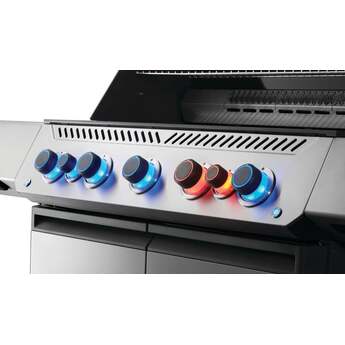 Napoleon Prestige 665 5 Burner Propane Grill With Rotisserie And Side Burner: Stainless Steel, Natural Gas — thumbnail 11