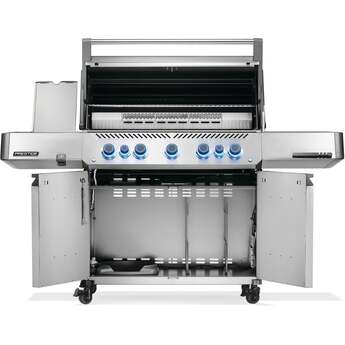 Napoleon Prestige 665 5 Burner Propane Grill With Rotisserie And Side Burner: Stainless Steel, Natural Gas — thumbnail 19
