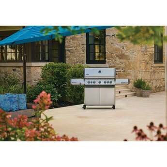 Napoleon Prestige 665 5 Burner Propane Grill With Rotisserie And Side Burner: Stainless Steel, Natural Gas — thumbnail 2