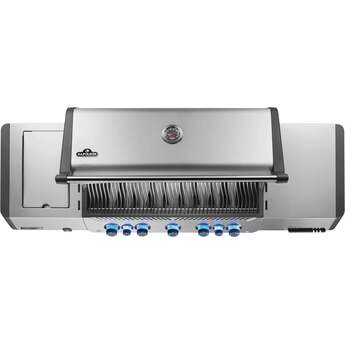 Napoleon Prestige 665 5 Burner Propane Grill With Rotisserie And Side Burner: Stainless Steel, Natural Gas — thumbnail 20