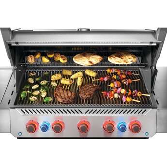 Napoleon Prestige 665 5 Burner Propane Grill With Rotisserie And Side Burner: Stainless Steel, Natural Gas — thumbnail 30