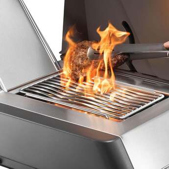 Napoleon Prestige 665 5 Burner Propane Grill With Rotisserie And Side Burner: Stainless Steel, Natural Gas — thumbnail 7