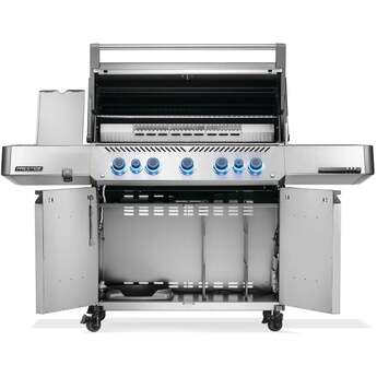 Napoleon Prestige 665 5 Burner Propane Grill With Rotisserie And Side Burner: Stainless Steel, Liquid Propane — thumbnail 18
