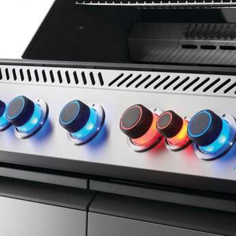 Napoleon Prestige 665 5 Burner Propane Grill With Rotisserie And Side Burner: Stainless Steel, Liquid Propane — thumbnail 23