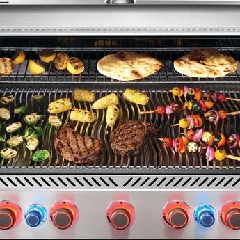 Napoleon Prestige 665 5 Burner Propane Grill With Rotisserie And Side Burner: Stainless Steel, Liquid Propane — thumbnail 28
